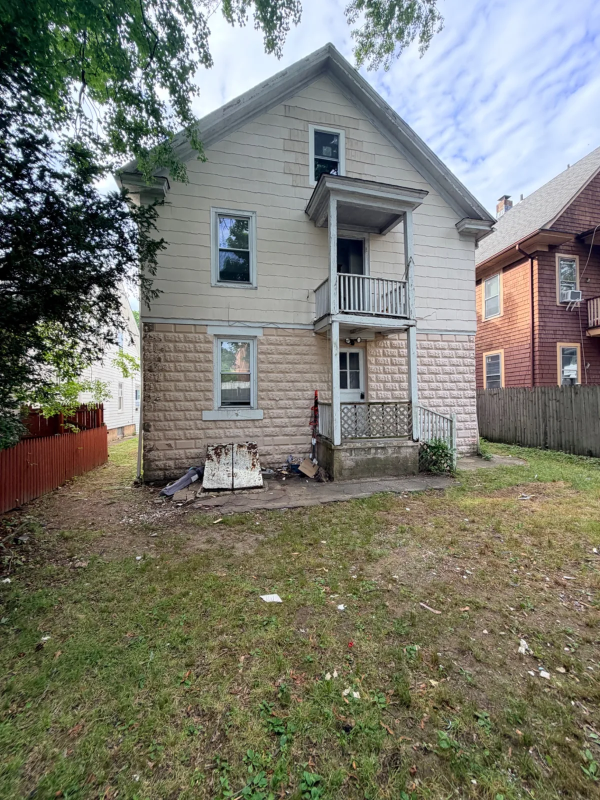 Blue House Exterior Repaint in Bridgeport